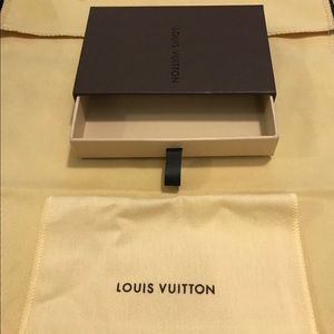 Louis Vuitton Box with Dust Cover
8” x 5.5” x 1.5